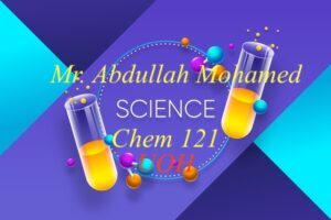 كيم ١٢١ جامعة حائل Chem 121