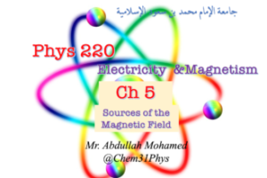 Chapter 5 (Phys 220 IMSIU) Sources of the Magnetic Field