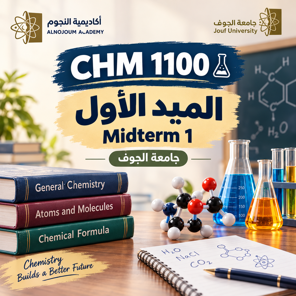 Chemistry Midterm 1 Course Poster-1
